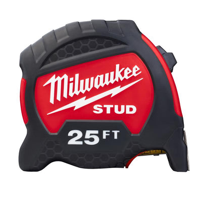 Milwaukee 25 ft. L X 1-5/16 in. W Compact Wide Blade Tape Measure