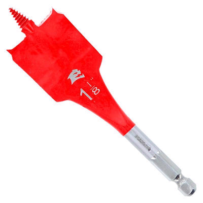 Diablo 1-1/8 in. X 4 in. L High Speed Steel Clean Wood Spade Bit Hex Shank