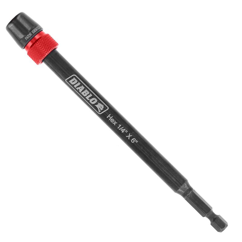 Diablo 1/4 in. X 6 in. L Universal Extension Hex Shank