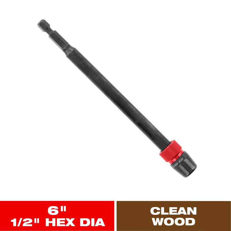 Diablo 1/4 in. X 6 in. L Universal Extension Hex Shank