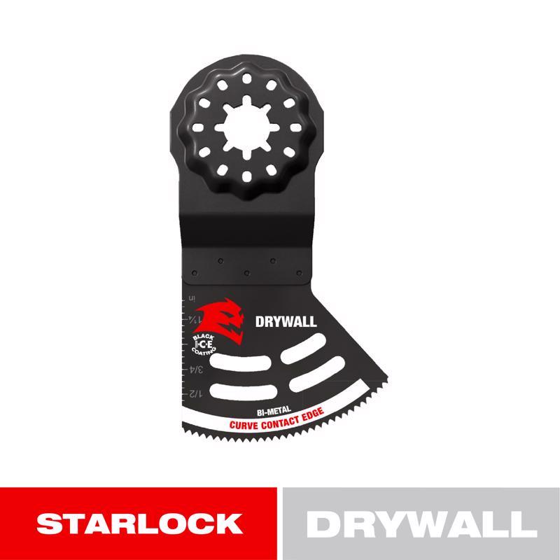 Diablo Starlock 2 in. W Bi-Metal Semi-Circle Oscillating Blade Drywall