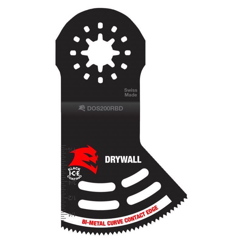 Diablo Starlock 2 in. W Bi-Metal Semi-Circle Oscillating Blade Drywall