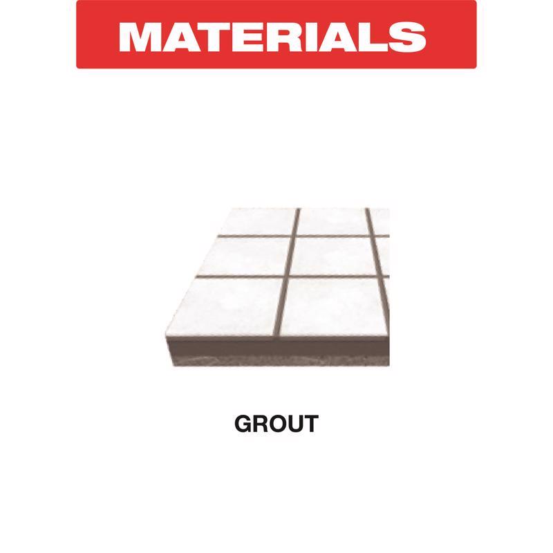 Diablo 2-3/4 in. X 2-3/4 in. W Diamond Grit Oscillating Blade Grout