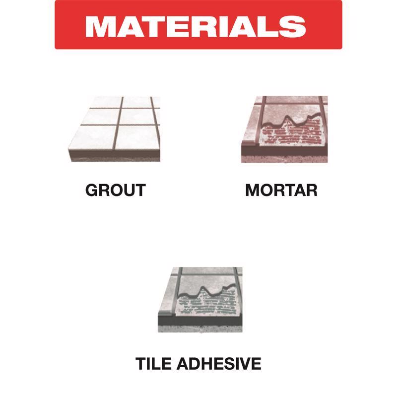 Diablo Starlock 2-3/4 in. W Carbide Grit Oscillating Sanding Blade Grout and Mortar