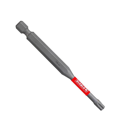 Diablo Torx #25 X 3-1/2 in. L Driver Bit Black Oxide