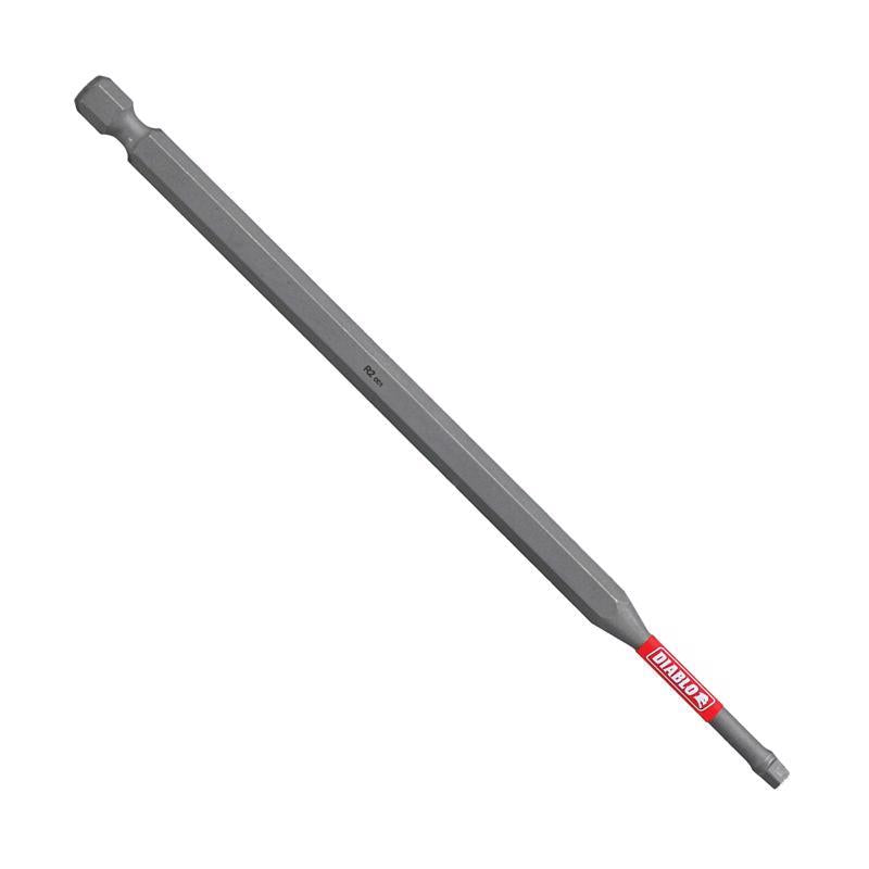 Diablo Square #2 X 6 in. L SQ2 Driver Bit Black Oxide
