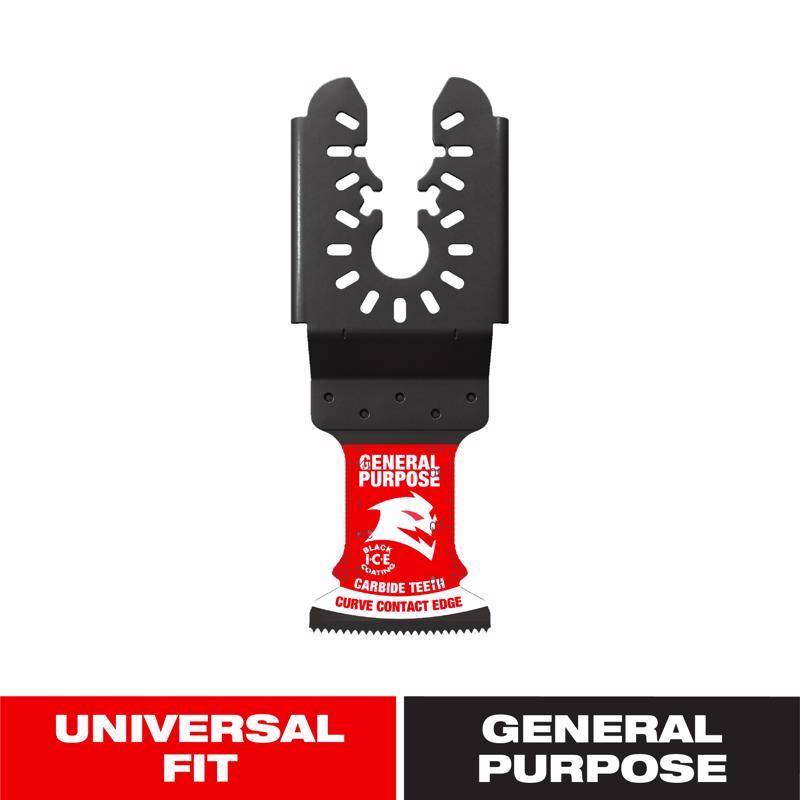 Diablo 1-1/4 in. X 1-1/4 in. W Carbide Oscillating Blade General Purpose Cuts