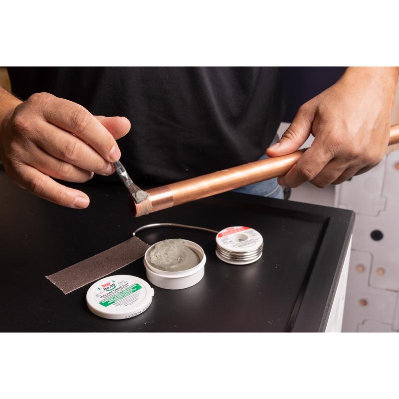 Oatey Safe-Flo 16 oz Lead-Free Plumbing Wire Solder 0.125 in. D Metal