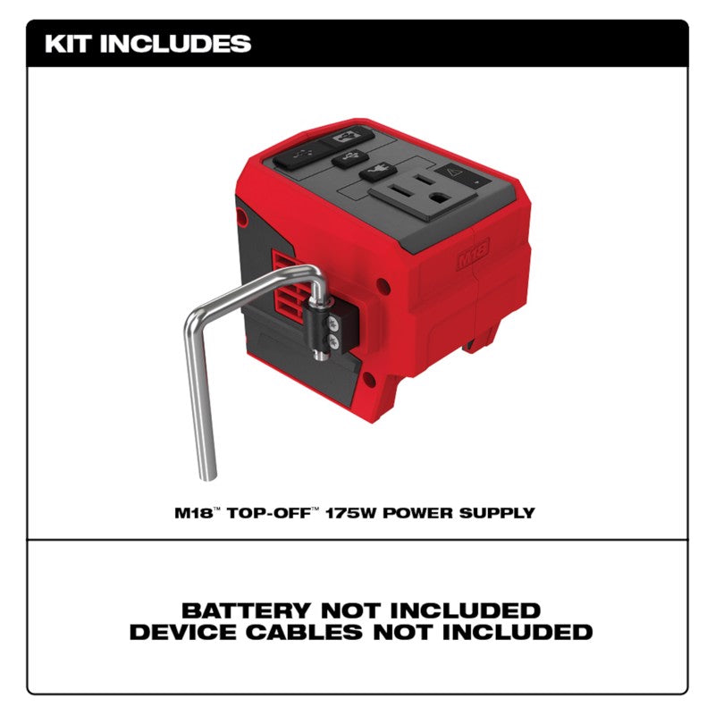 Milwaukee M18 TOP-OFF Lithium-Ion 175W Power Supply