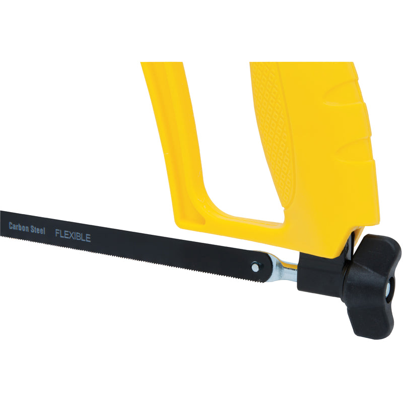 Stanley 12 in. Carbon Steel Hacksaw Black/Yellow