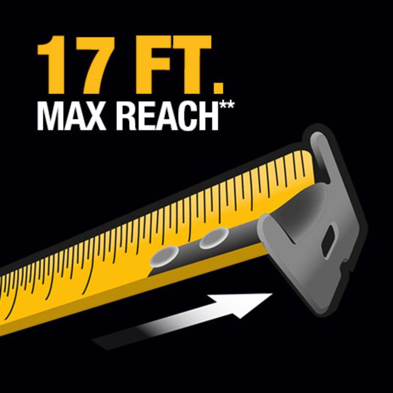 DeWalt ToughSeries 35 ft. L X 1.25 in. W Tape Measure