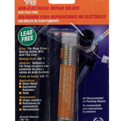 Alpha Fry 0.9 oz Lead-Free Flux Core Solder 0.062 in. D Silver-Bearing Alloy
