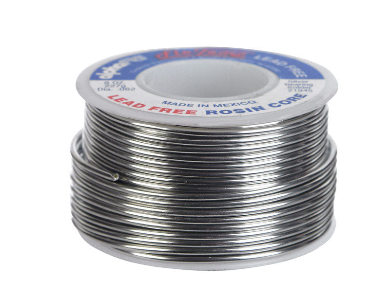 Alpha Fry 8 oz Lead-Free Rosin Core Solder Wire 0.062 in. D Silver Bearing