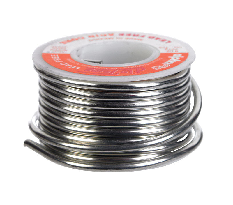 Alpha Fry 8 oz Lead-Free Acid Core Wire Solder 0.125 in. D Silver Bearing