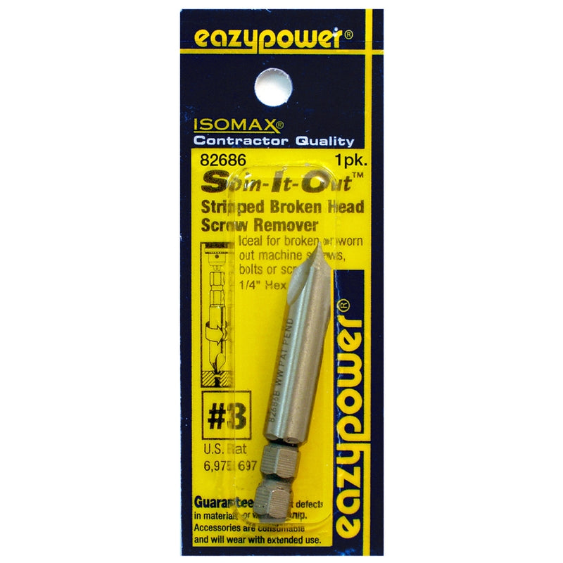 Eazypower Isomax #3 Sizes M2 High Speed Steel Screw Remover 2 in.