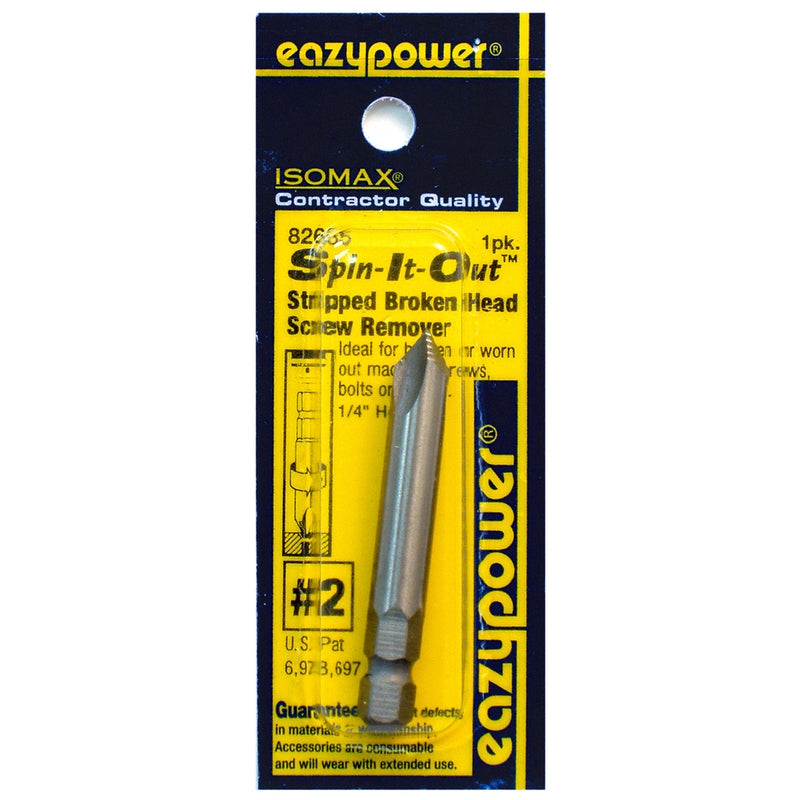 Eazypower Isomax #2 Sizes M2 High Speed Steel Screw Remover 2 in.