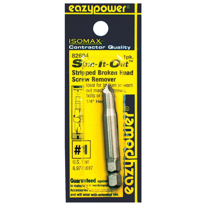 Eazypower Isomax #1 Sizes M2 High Speed Steel Screw Remover 3 in.