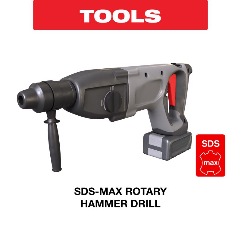 Diablo Rebar Demon 3/8 in. X 13 in. L Carbide Tipped Hammer Drill Bit SDS-Max Shank