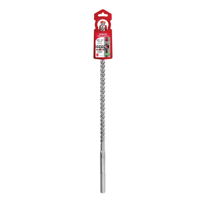 Diablo Rebar Demon 5/8 in. X 21 in. L Carbide Tipped Hammer Bit Set SDS-Max Shank