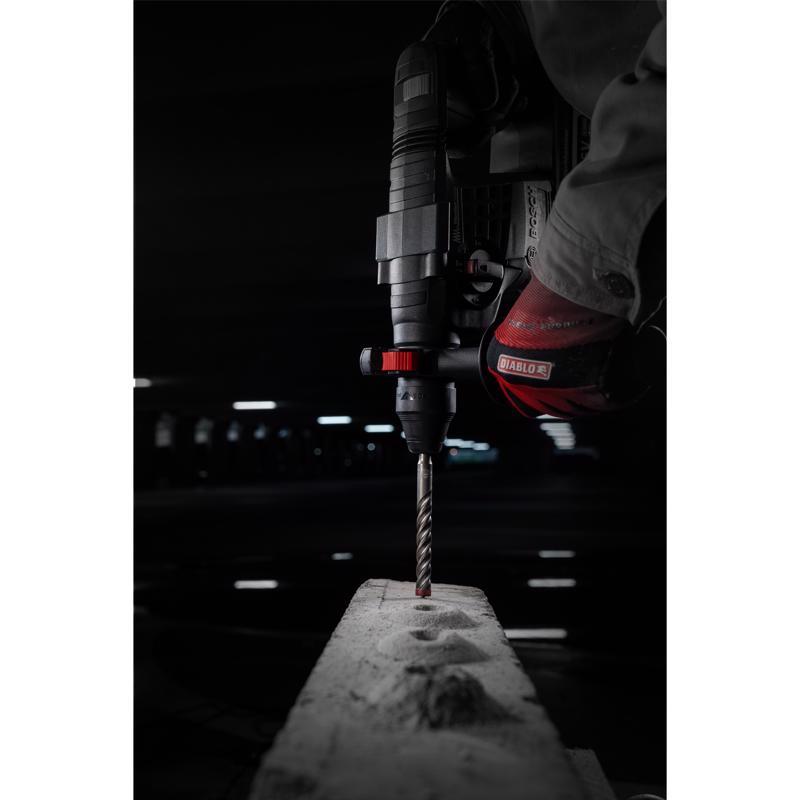 Diablo Rebar Demon 1/2 in. X 21 in. L Carbide Tipped Hammer Drill Bit SDS-Max Shank