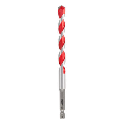 Milwaukee Shockwave 3/8 in. X 6 in. L Carbide Hammer Drill Bit Hex Shank