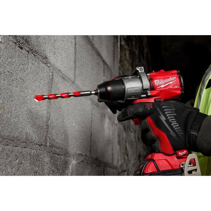 Milwaukee Shockwave 1/4 in. X 4 in. L Carbide Hammer Drill Bit Hex Shank