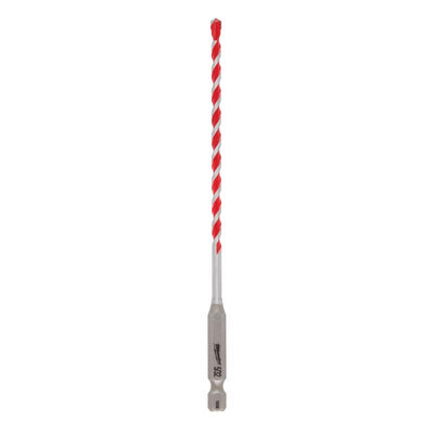 Milwaukee Shockwave 5/32 in. X 6 in. L Carbide Hammer Drill Bit Hex Shank