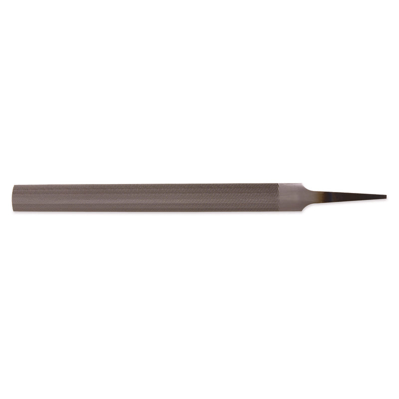 Crescent Nicholson 6 in. L Steel Double Cut Bastard Half-Round File