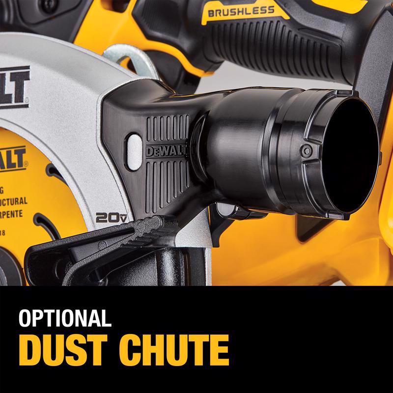 DeWalt 20V MAX 6-1/2 in. Cordless Brushless Circular Saw Tool Only