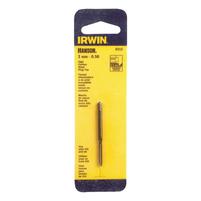 Irwin Hanson High Carbon Steel Metric Plug Tap 3 - 0.50 mm