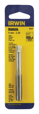 Irwin Hanson High Carbon Steel Metric Plug Tap 9 - 1.25 mm
