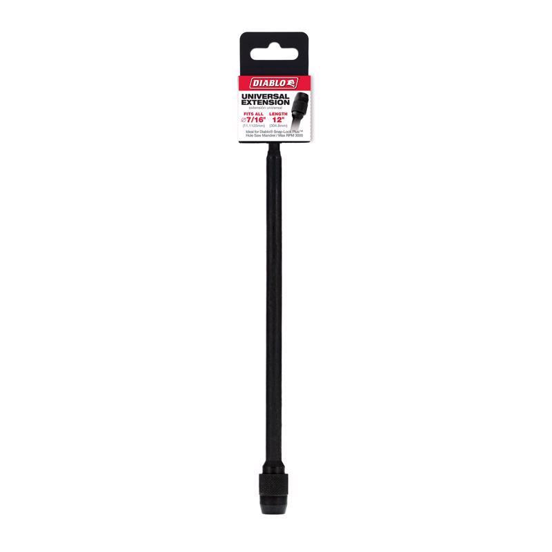 Diablo 12 in. L X 7/16 in. D Hole Saw Extension