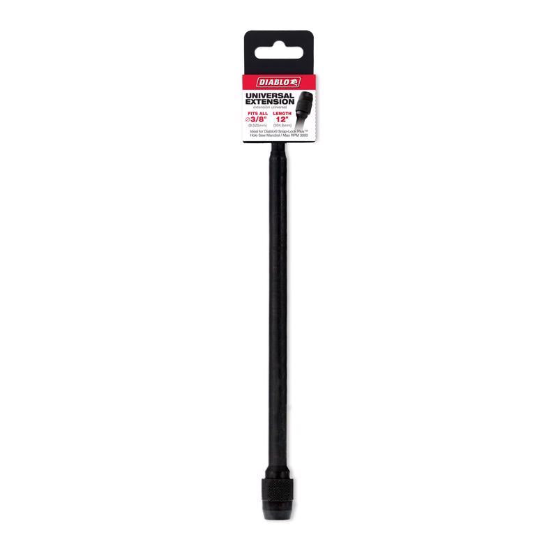 Diablo Universal 12 in. L X 3/8 in. D Hole Saw Extension