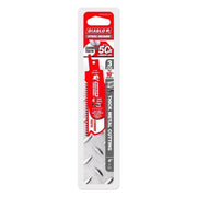 Diablo Steel Demon 4 in. Carbide Tipped Thick Metal Reciprocating Saw Blade 8 TPI 3 pk