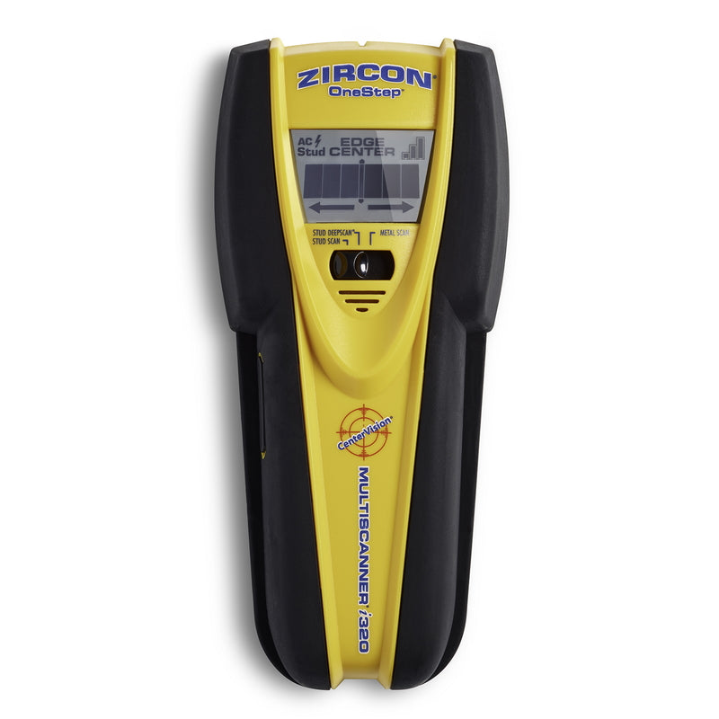 Zircon OneStep I320 7.28 in. L X 3.27 in. W Multifunction Stud Finder 3 in.