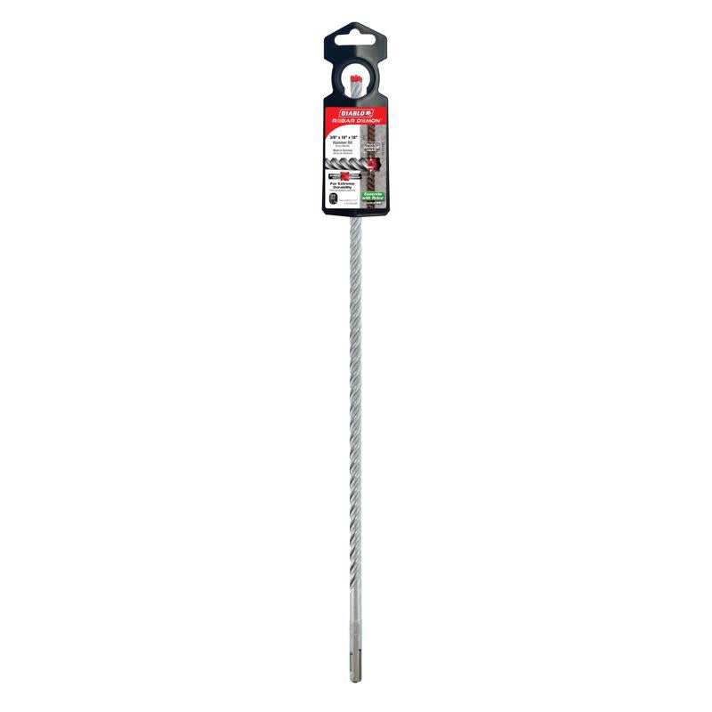 Diablo Rebar Demon 3/8 in. X 18 in. L Carbide Hammer Drill Bit SDS-Plus Shank