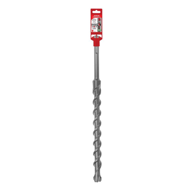 Diablo Rebar Demon 1-1/4 in. X 21 in. L Carbide Tipped Hammer Drill Bit SDS-Max Shank