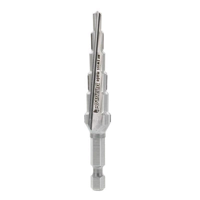 Diablo 1/2 in. X 3-3/8 in. L Metal Impact Step Drill Bit Hex Shank