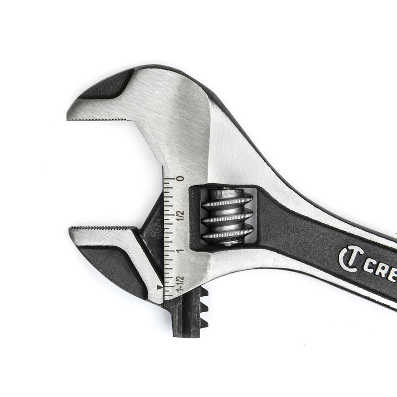 Crescent Metric and SAE Wide Jaw Adjustable Wrench 10 in. L