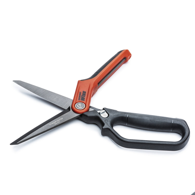 Crescent Wiss 11 in. Stainless Steel Serrated Tradesman Shears