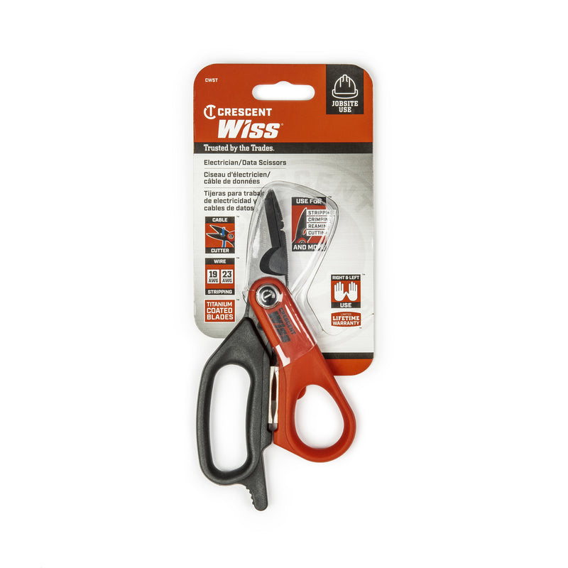 Crescent Wiss 6 in. Steel Serrated Data Shears