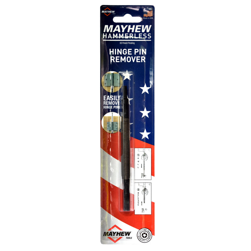 Mayhew Steel Hammerless Hinge Pin Remover 7-1/2 in. L