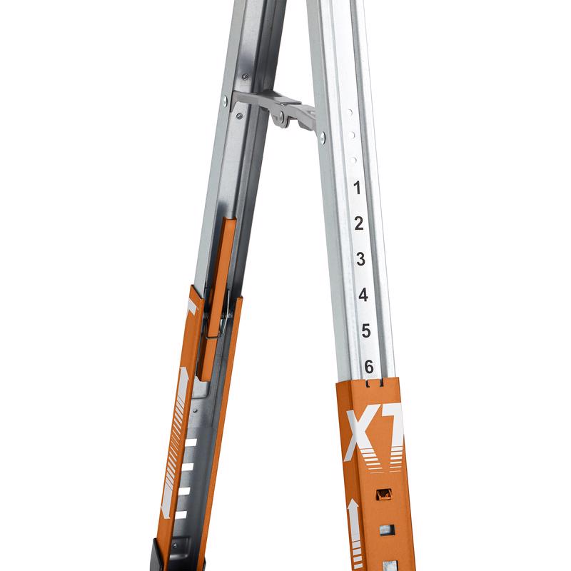 Bora Speedhorse 45.13 in. H X 5.95 in. W X 3.3 in. D Adjustable Sawhorse 1500 lb. cap.