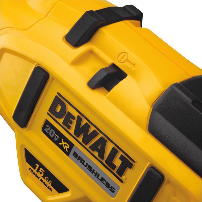 DeWalt 20V MAX XR 15 Ga. Cordless Angled Finish Nailer Tool Only 20 V