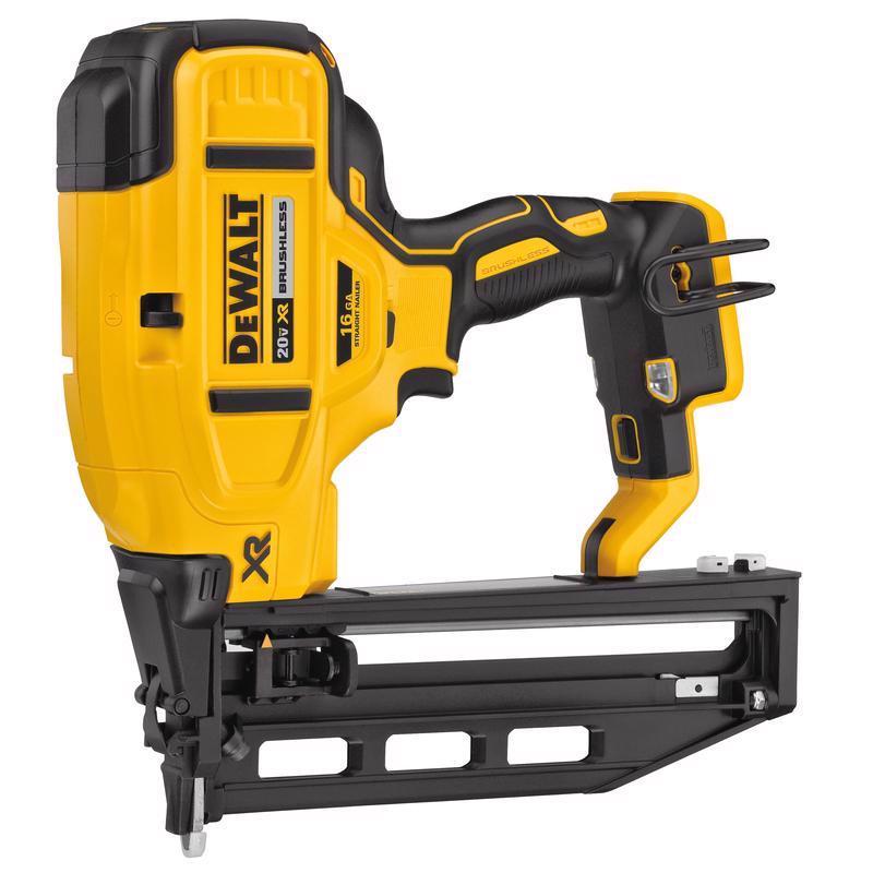 DeWalt 20V MAX XR 16 Ga. Cordless Finish Nailer Tool Only 20 V