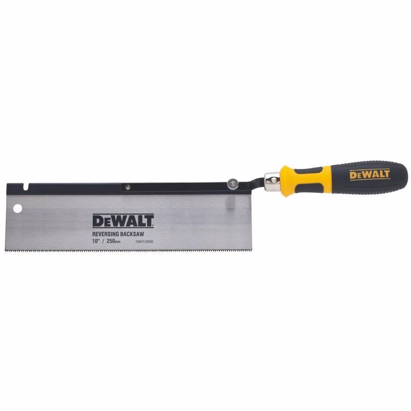 DeWalt 10 in. Steel Flush Cut Reversing Back Saw 13 TPI