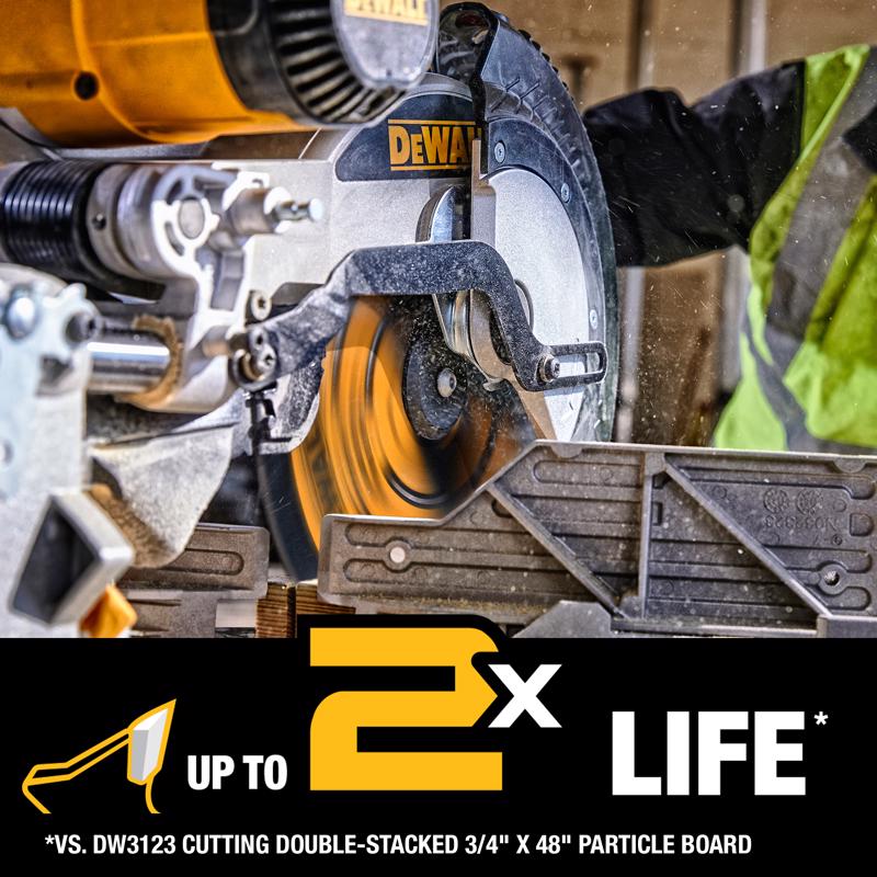 DeWalt 12 in. D X 1 in. Carbide Tipped Circular Saw Blade 40 teeth