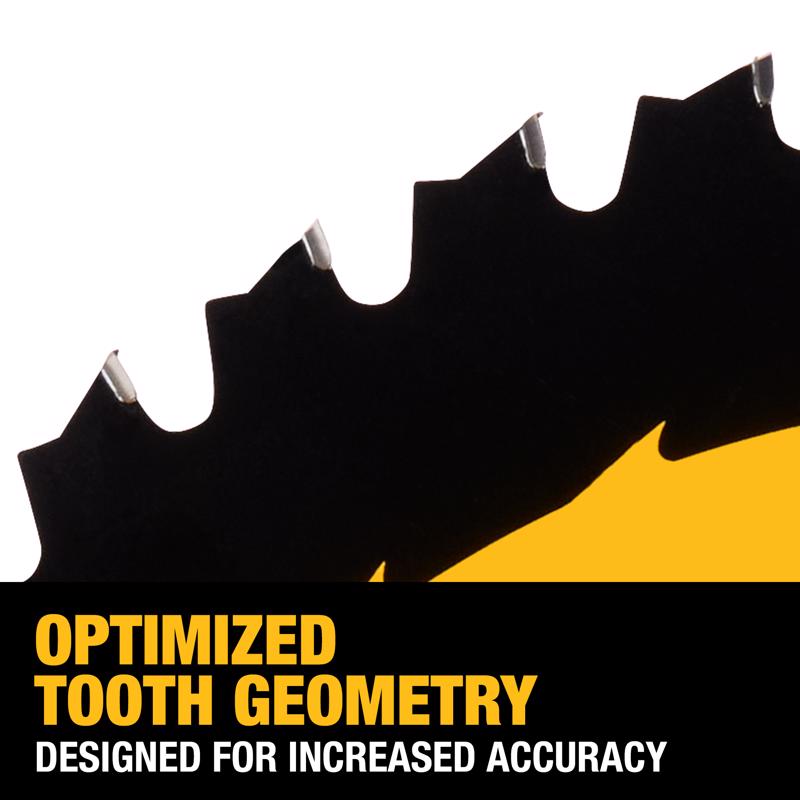DeWalt 12 in. D X 1 in. Carbide Tipped Circular Saw Blade 40 teeth