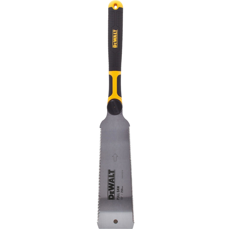DeWalt 10 in. Double Edge Pull Saw 7/14 TPI Flush Cut