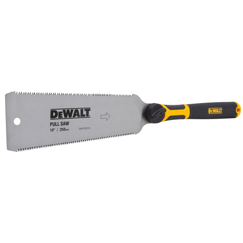 DeWalt 10 in. Double Edge Pull Saw 7/14 TPI Flush Cut